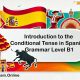 Introduction to the Conditional Tense in Spanish: Grammar Level B1