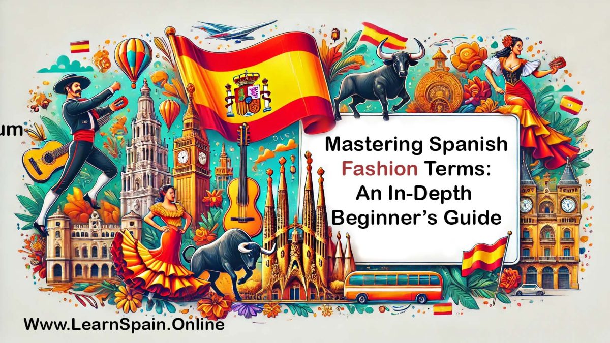 Mastering Spanish Fashion Terms: An In-Depth Beginner’s Guide