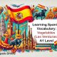 Learning Spanish Vocabulary: Vegetables (Las Verduras) - A1 Level